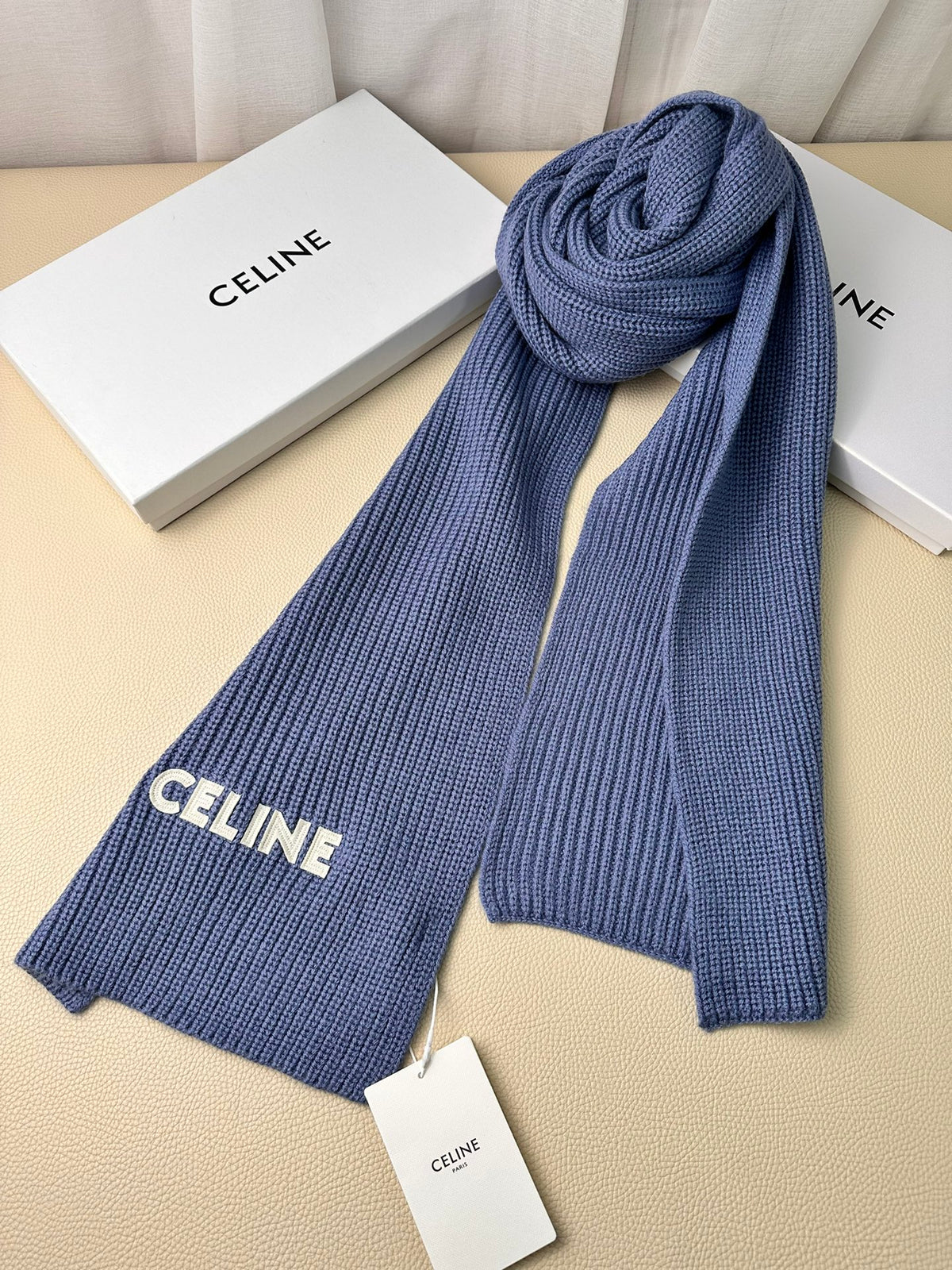 linen luxury Scarf for men - alternate angle view 8