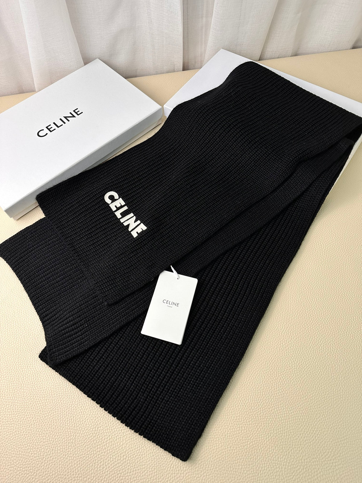 linen luxury Scarf for men - alternate angle view 5