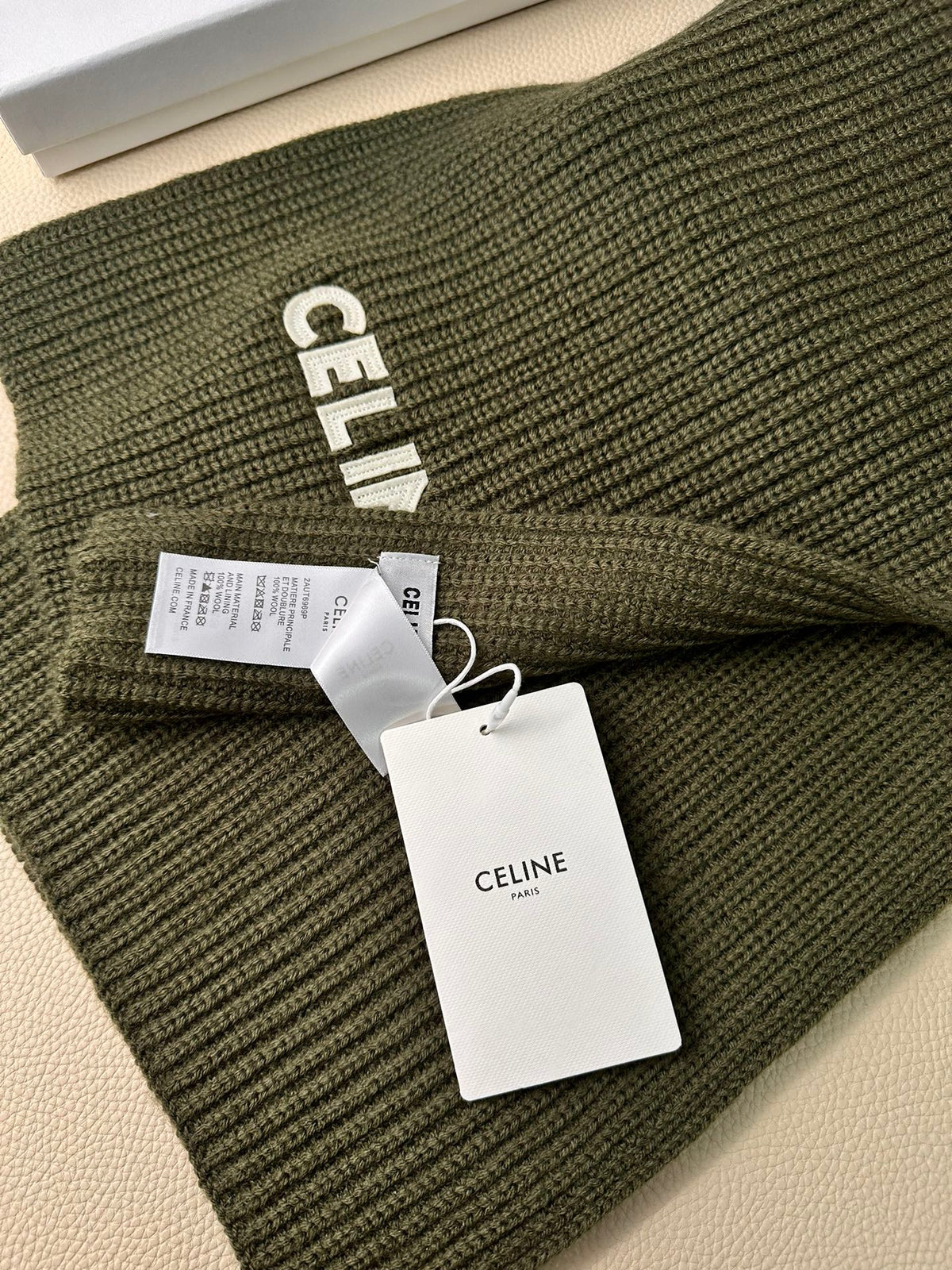 linen luxury Scarf for men - alternate angle view 6