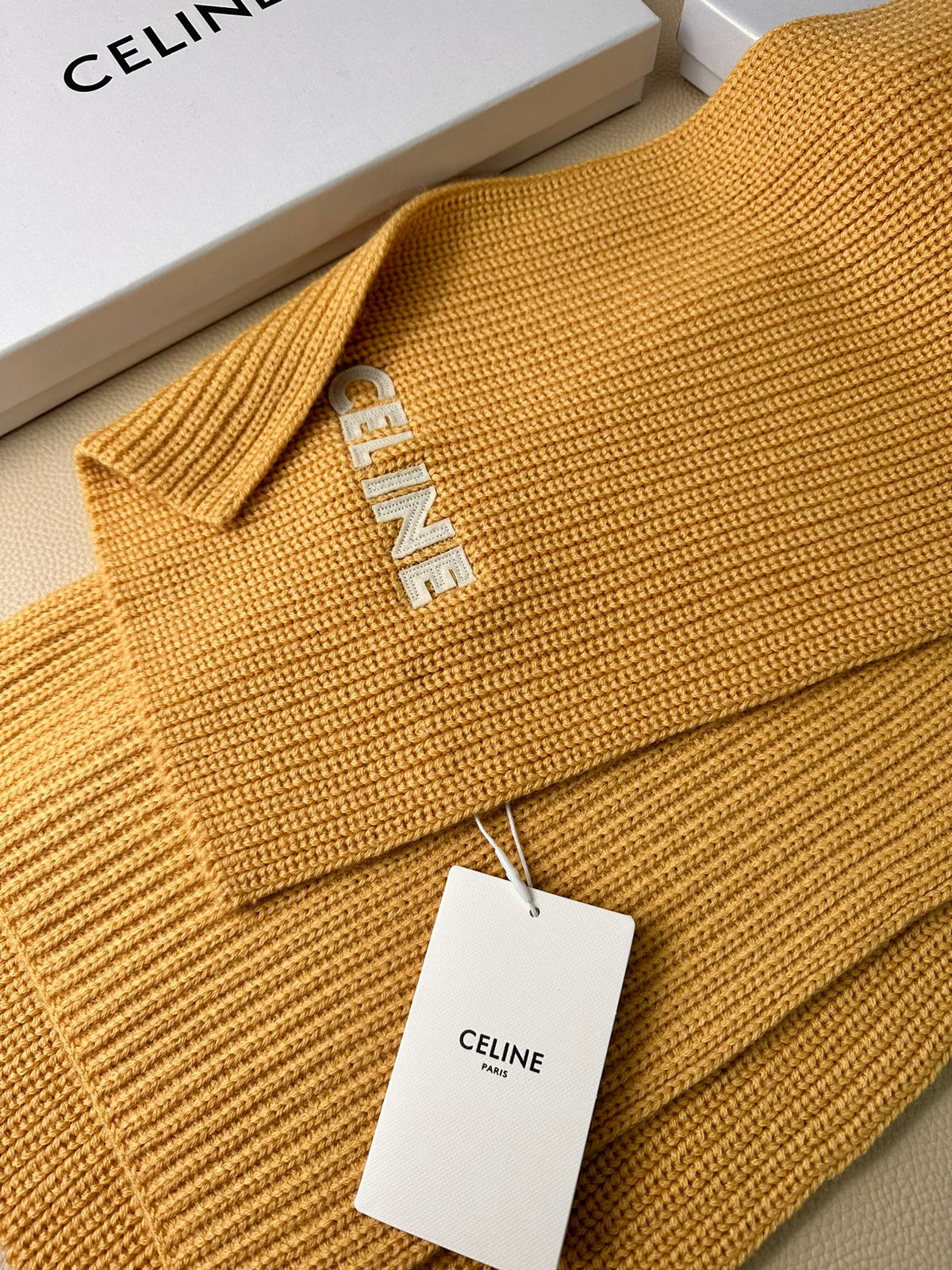 linen luxury Scarf for men - alternate angle view 6