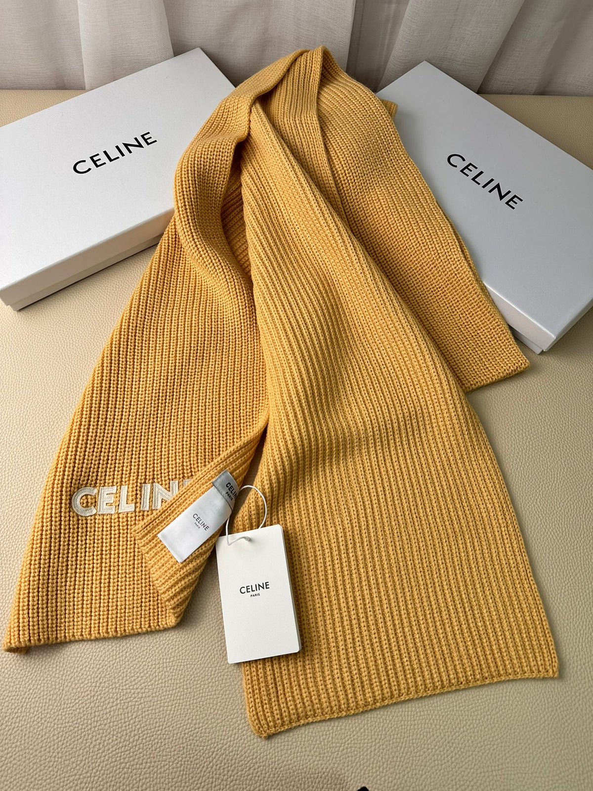 linen luxury Scarf for men - alternate angle view 8