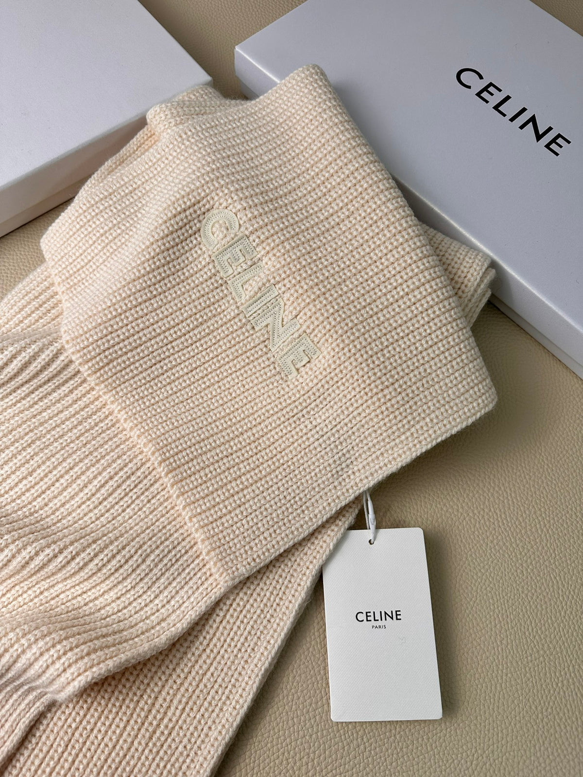 linen luxury Scarf for men - alternate angle view 4