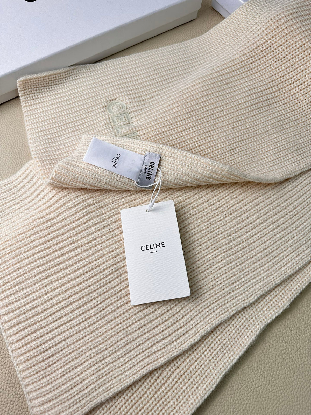 linen luxury Scarf for men - alternate angle view 6