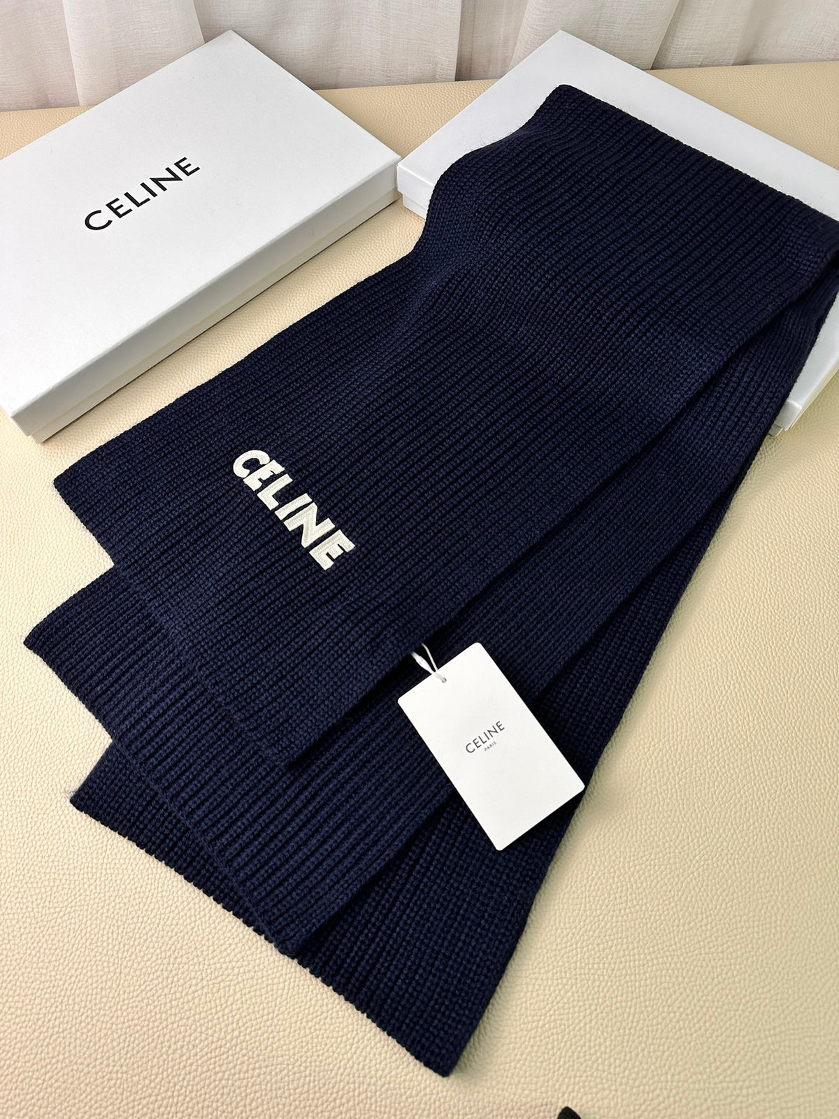 linen luxury Scarf for men - alternate angle view 4