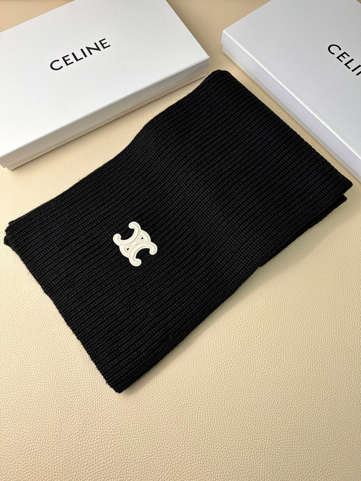 linen luxury Scarf for men - alternate angle view 2