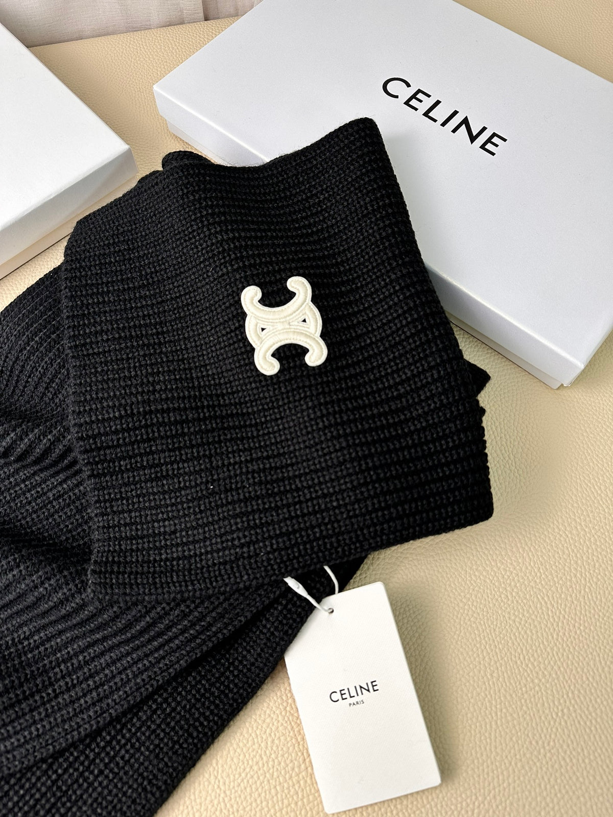 linen luxury Scarf for men - alternate angle view 4