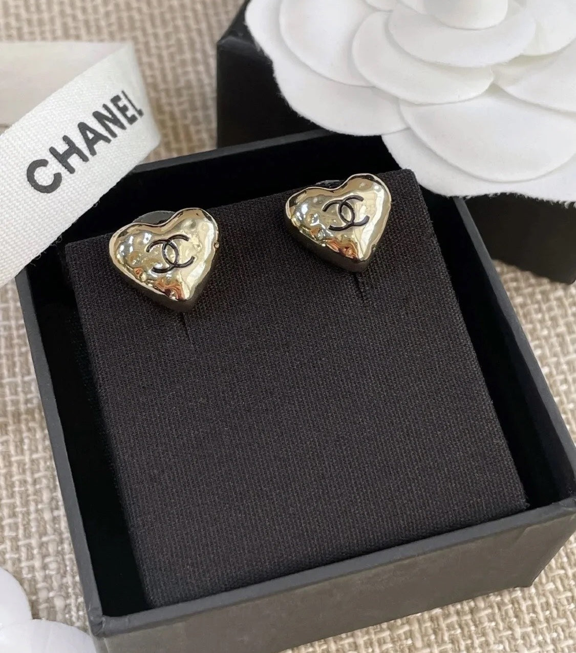 heart Stud Earrings for women - alternate angle view 7