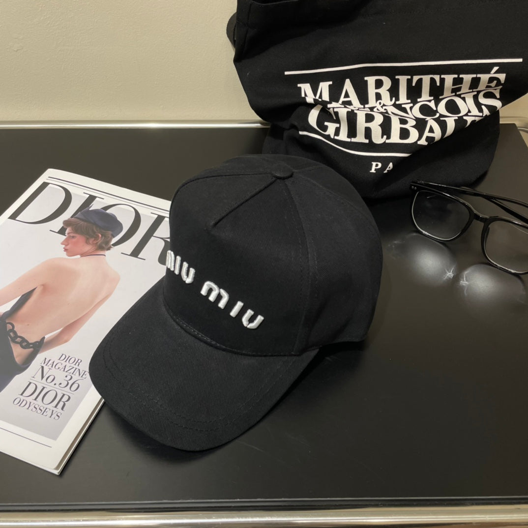denim luxury Baseball Cap for women - alternate angle view 6