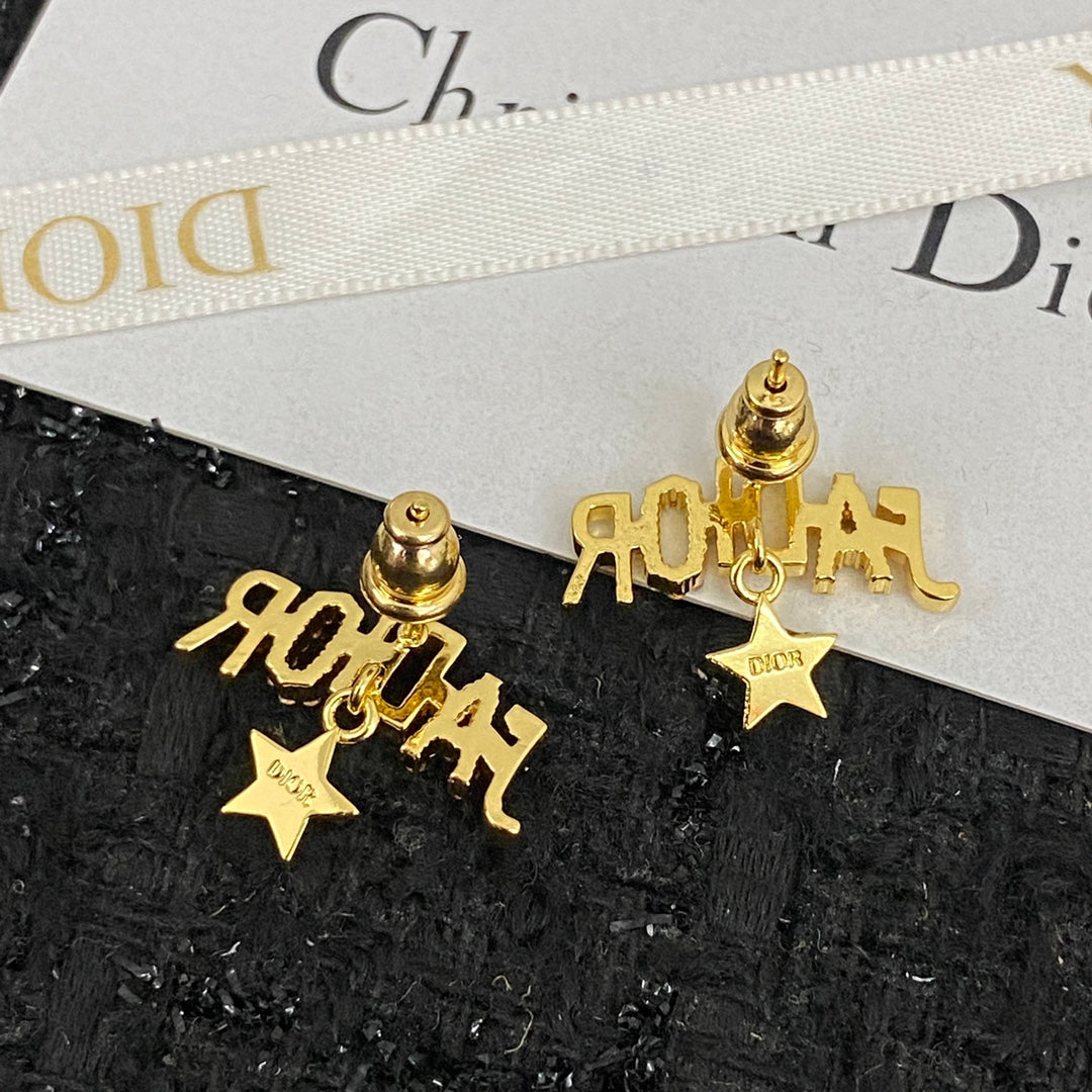 unique Stud Earrings for women - alternate angle view 3