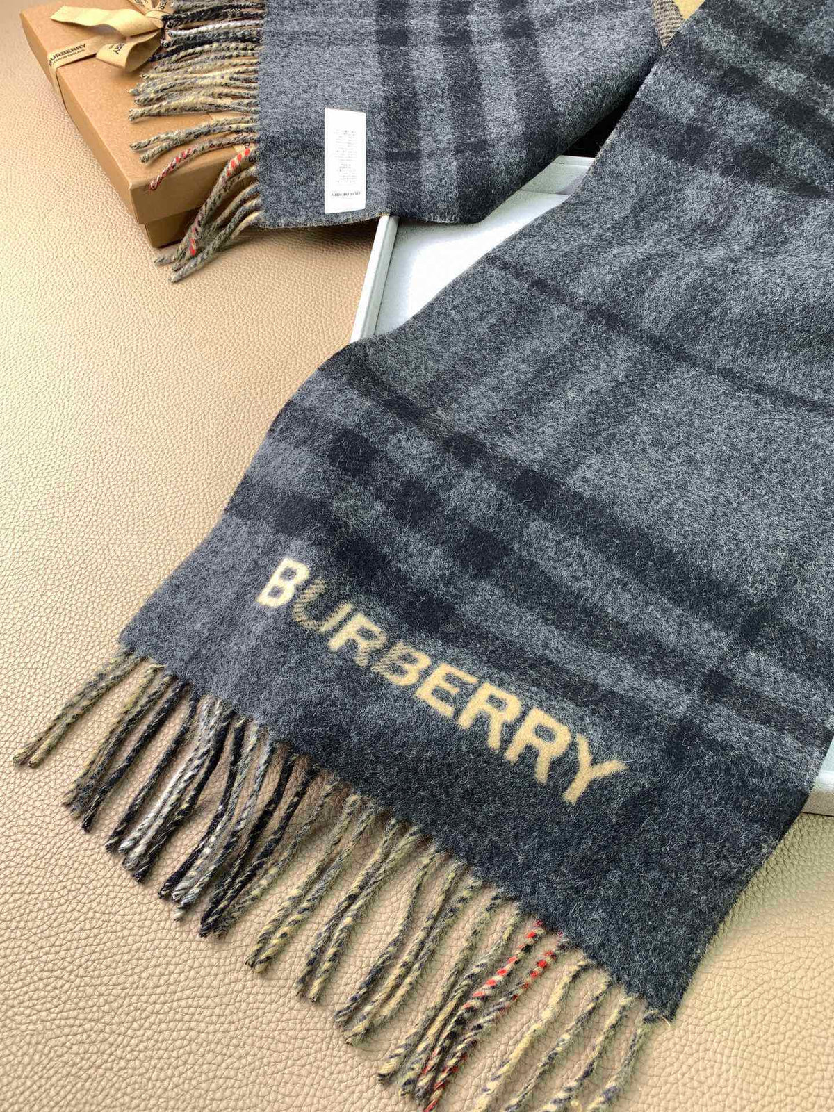 multicolor velvet versatile Scarf for men - alternate angle view 6