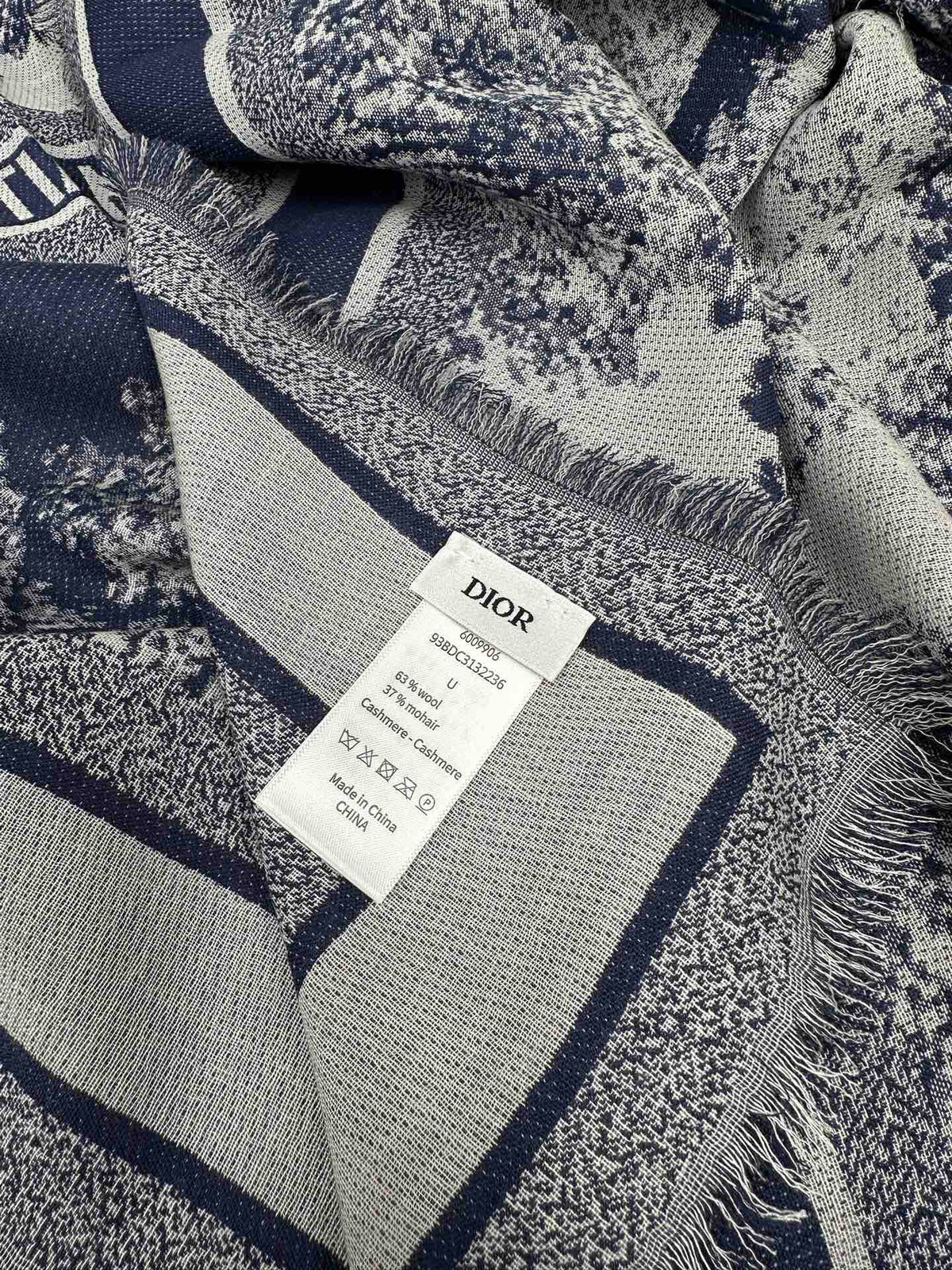 gray velvet floral Shawl for women - alternate angle view 8