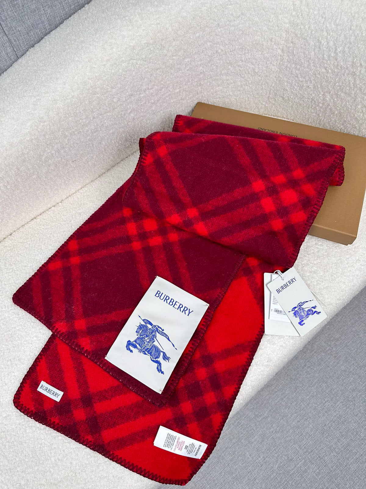 red velvet inlaid Scarf for women - alternate angle view 7