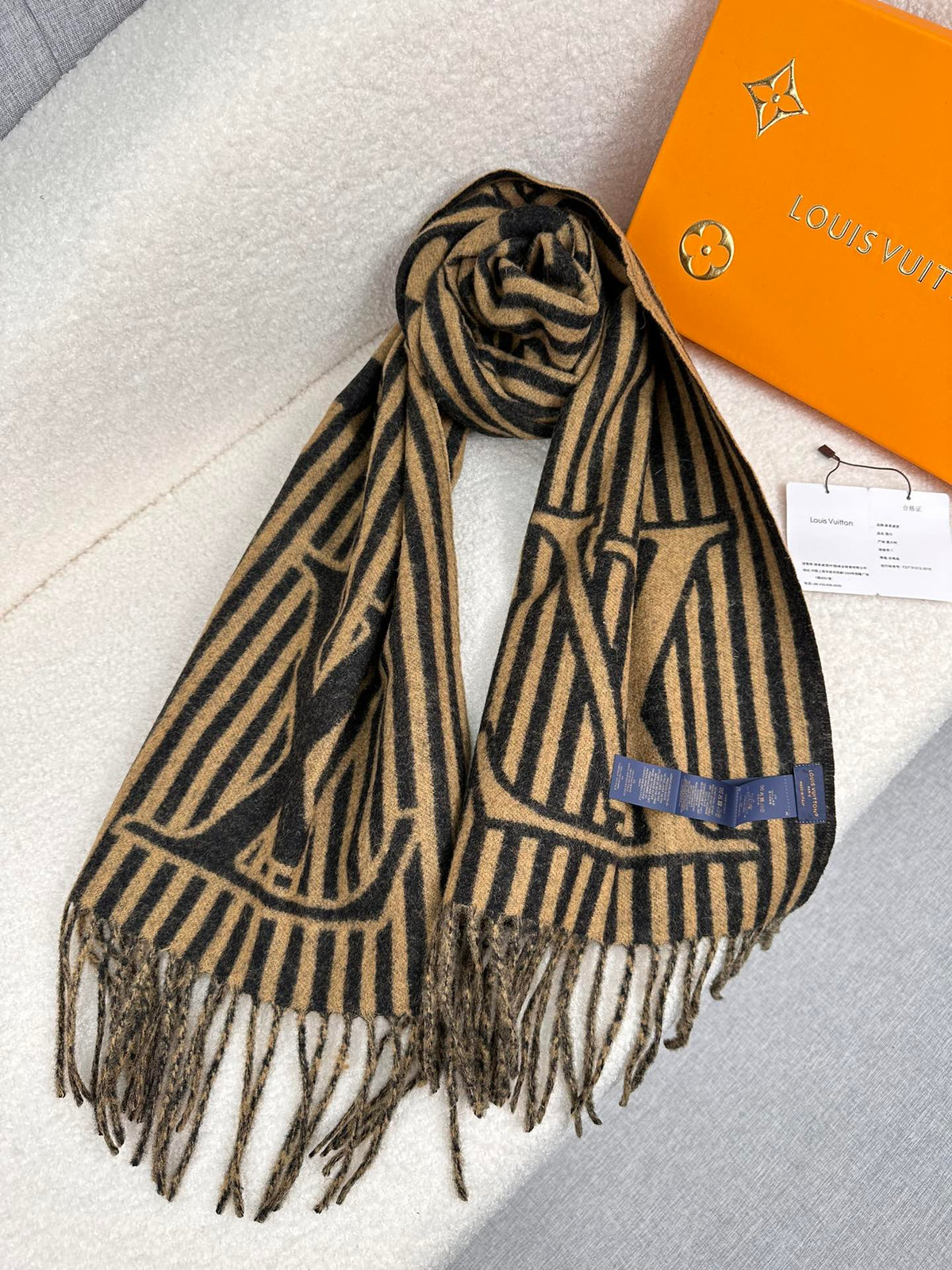 two-tone velvet floral Shawl for men - alternate angle view 8