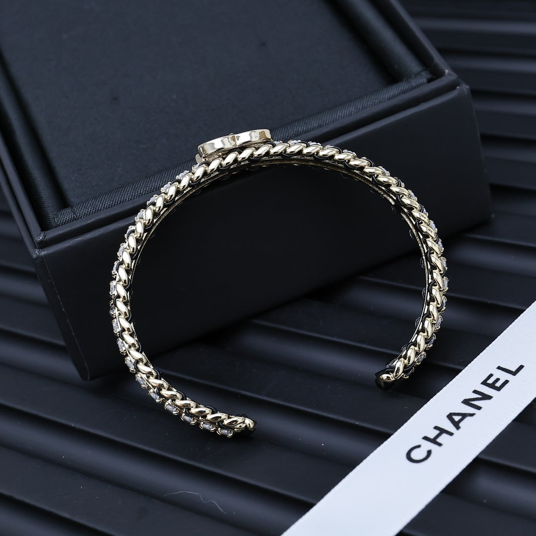 crystal elegant Bangle for women - alternate angle view 2