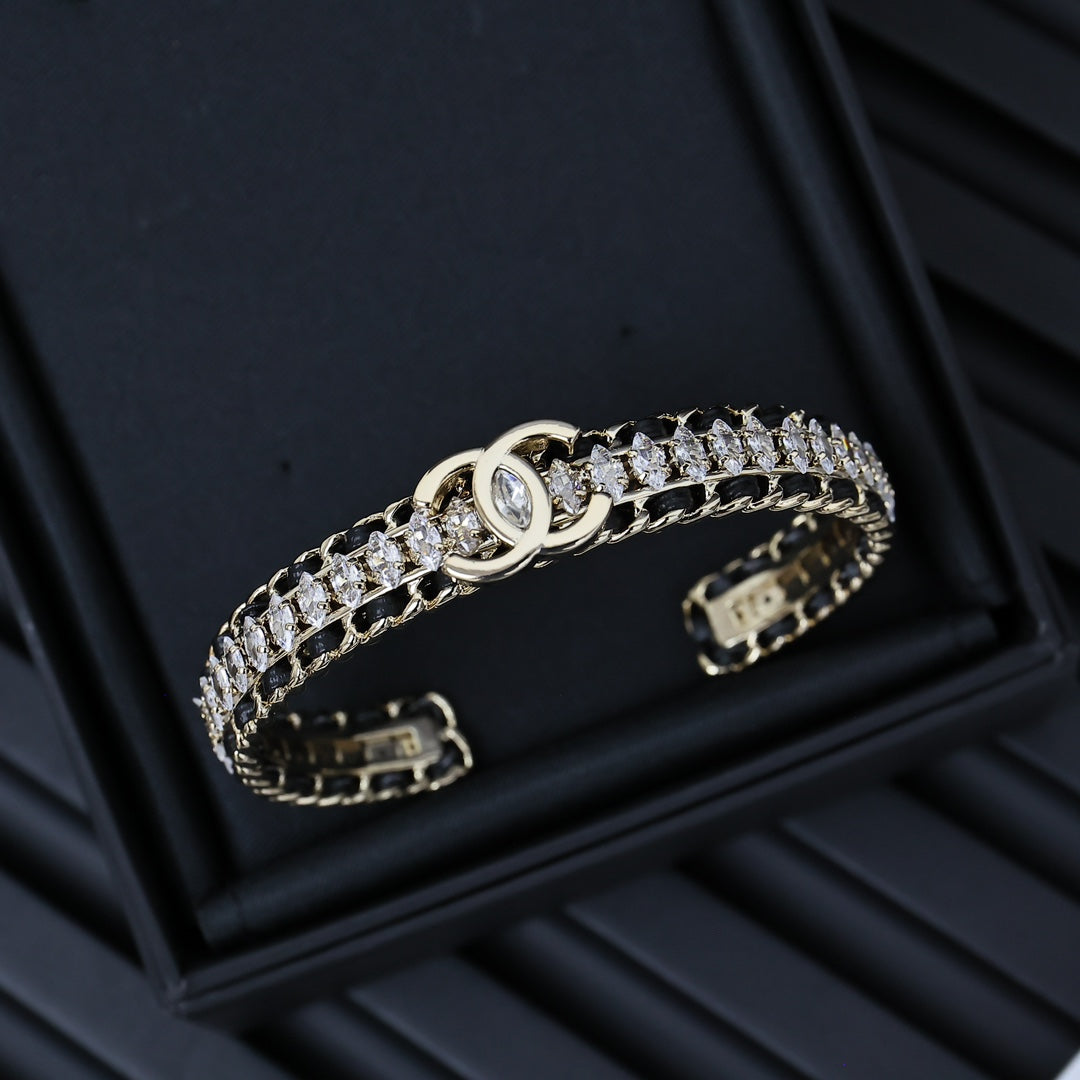 crystal elegant Bangle for women - product detail view
