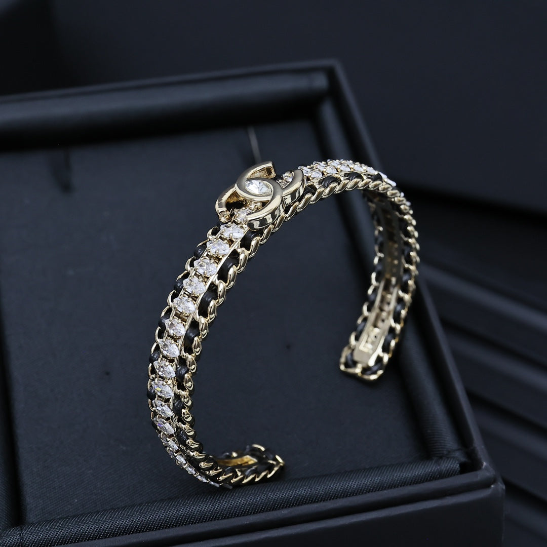 crystal elegant Bangle for women - alternate angle view 5