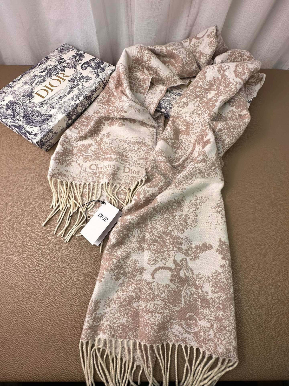 velvet elegant Scarf for women - alternate angle view 7