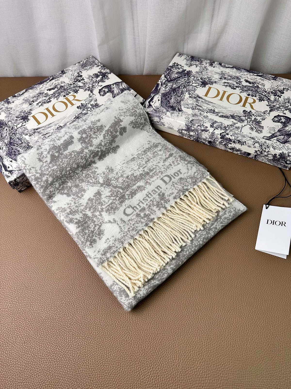 velvet elegant Scarf for women - product detail view
