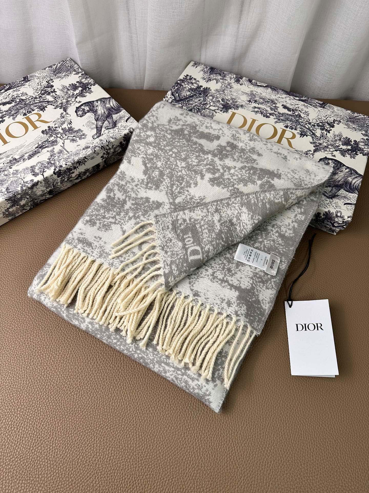 velvet elegant Scarf for women - alternate angle view 2