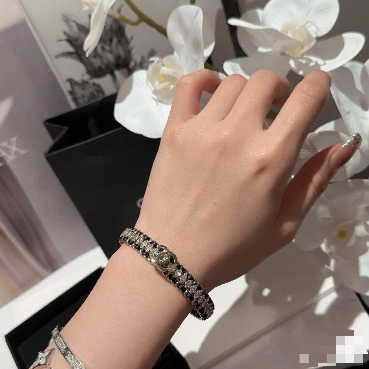 crystal elegant Bangle for women - alternate angle view 7