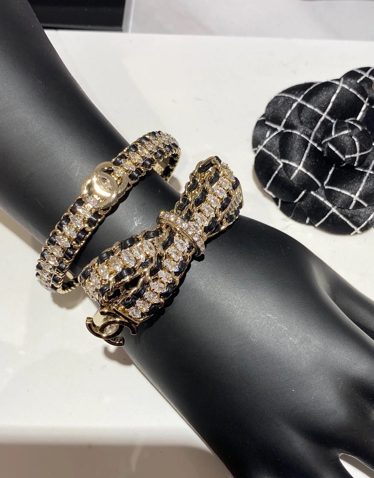 crystal elegant Bangle for women - alternate angle view 9