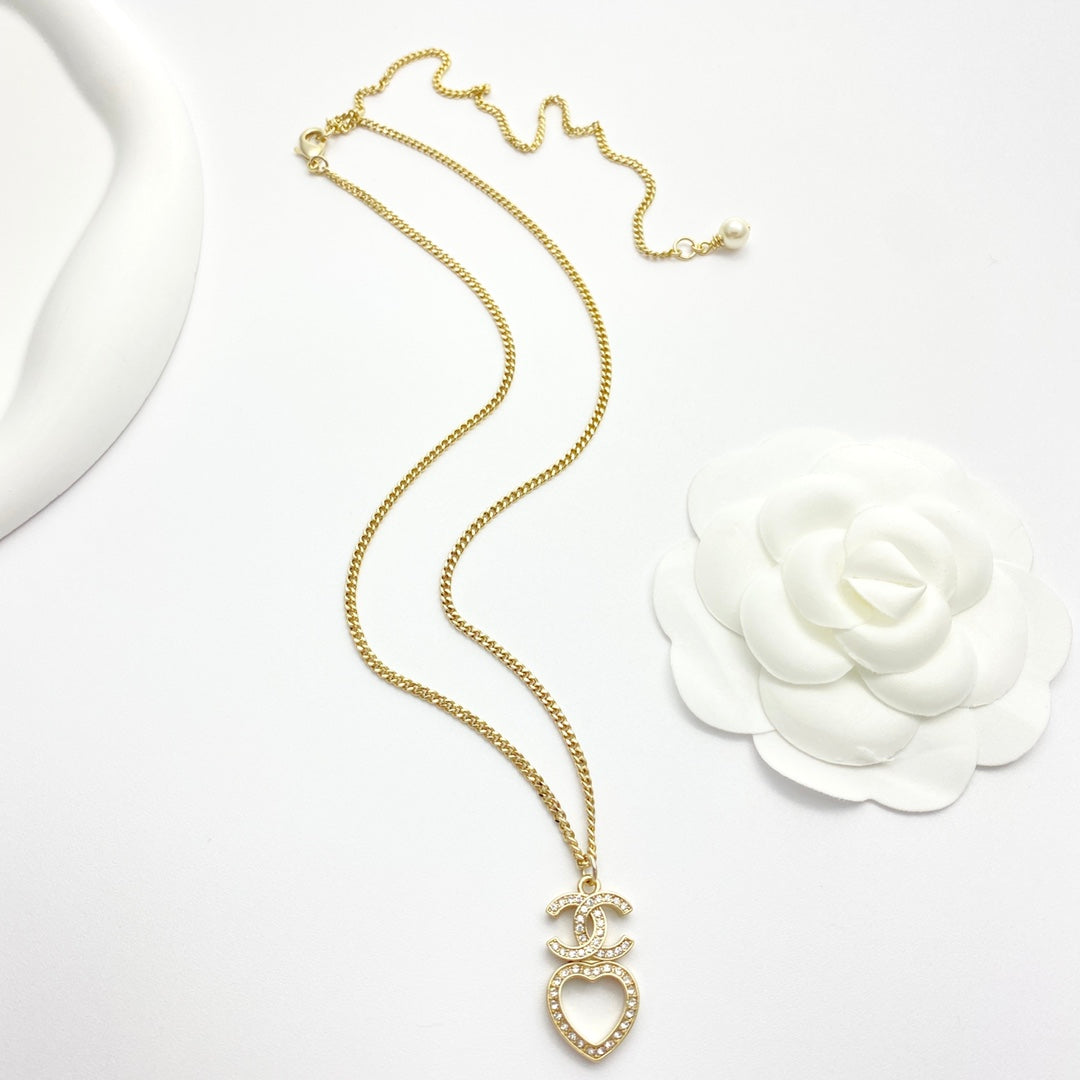 heart Necklace for women - alternate angle view 2