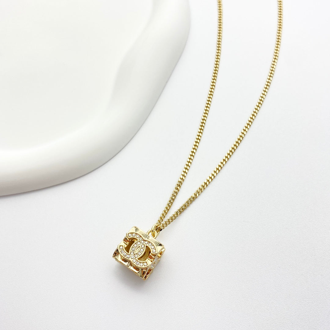 hollow Necklace for women - alternate angle view 4