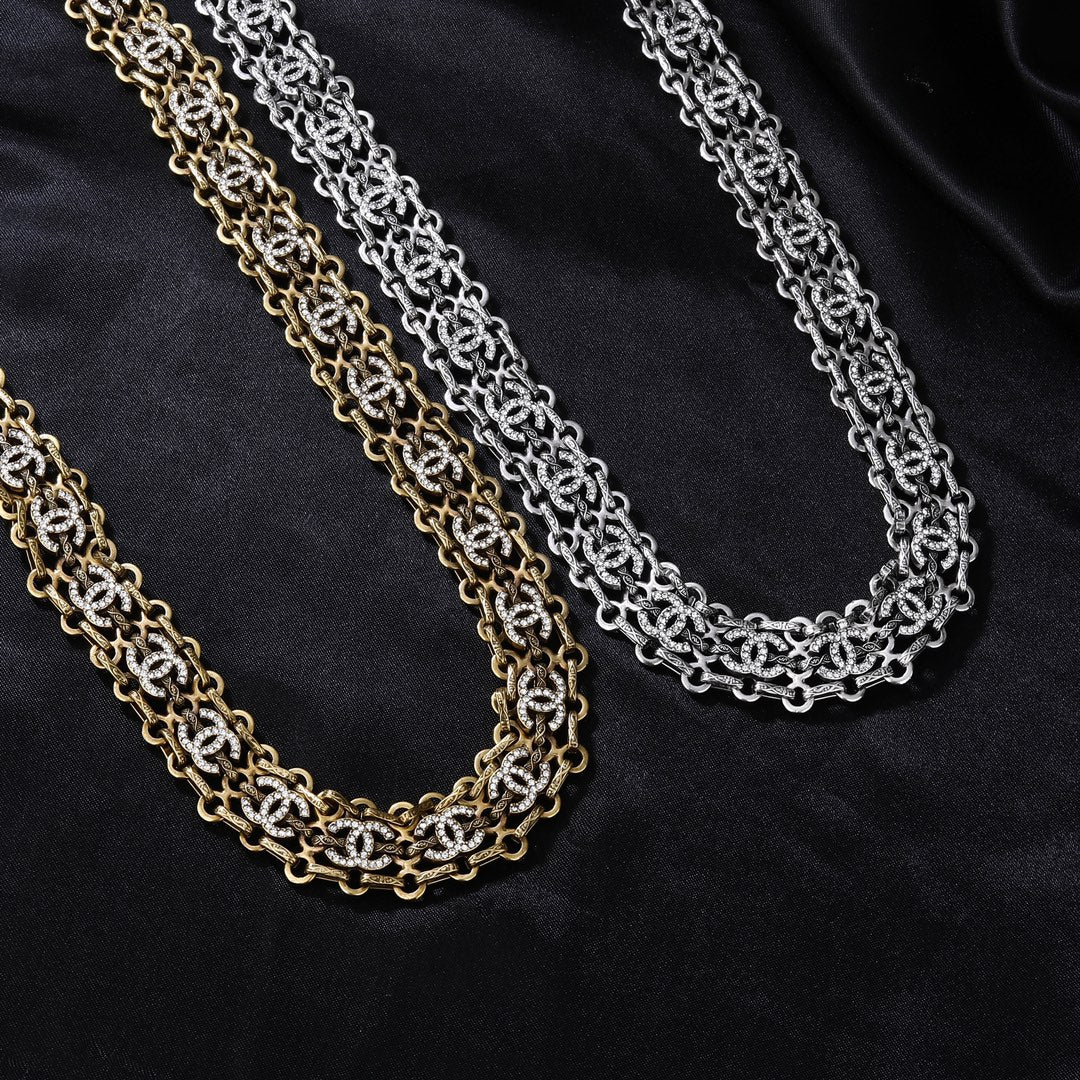 yellow brass Waist Chain for women - product detail view