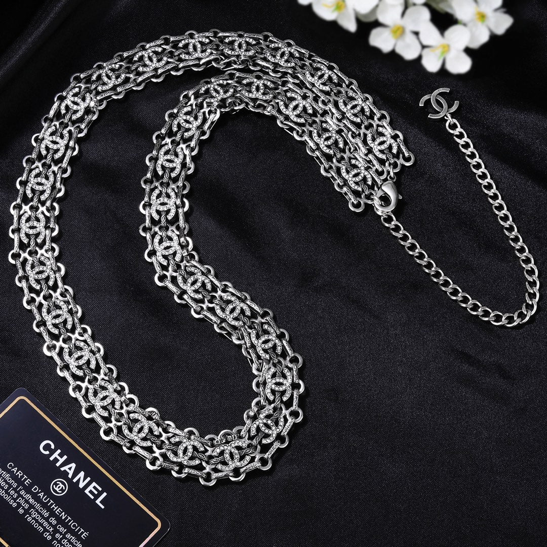 yellow brass Waist Chain for women - alternate angle view 17