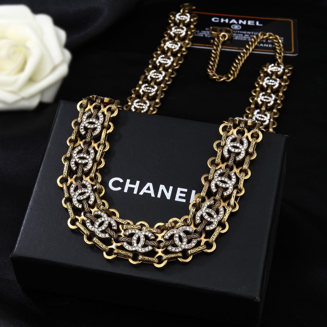 yellow brass Waist Chain for women - alternate angle view 10