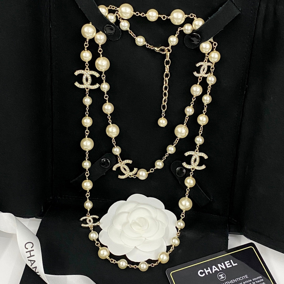 light gold pearl floral Sweater for women - alternate angle view 7