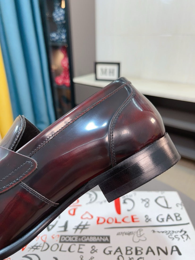 Dolce & Gabbana DG Men's Dress Shoes in Premium Calfskin