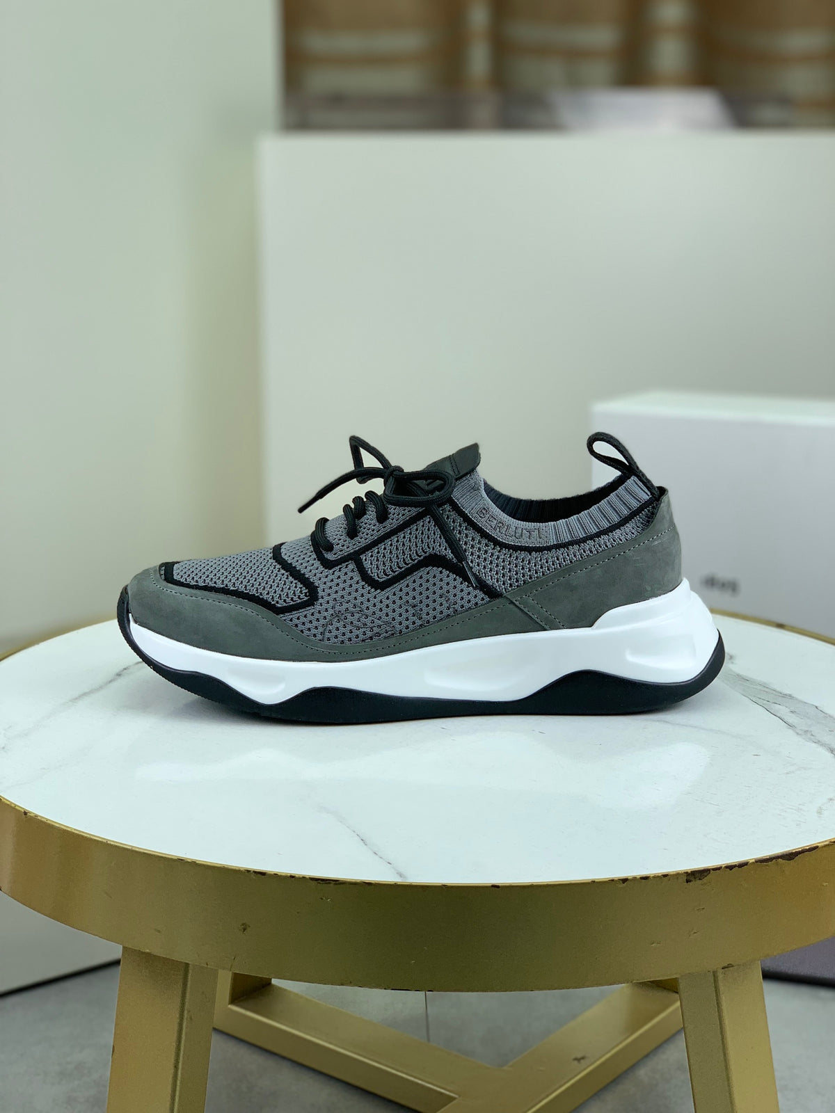 Berluti Men's Edge-Last Leather Casual Shoes