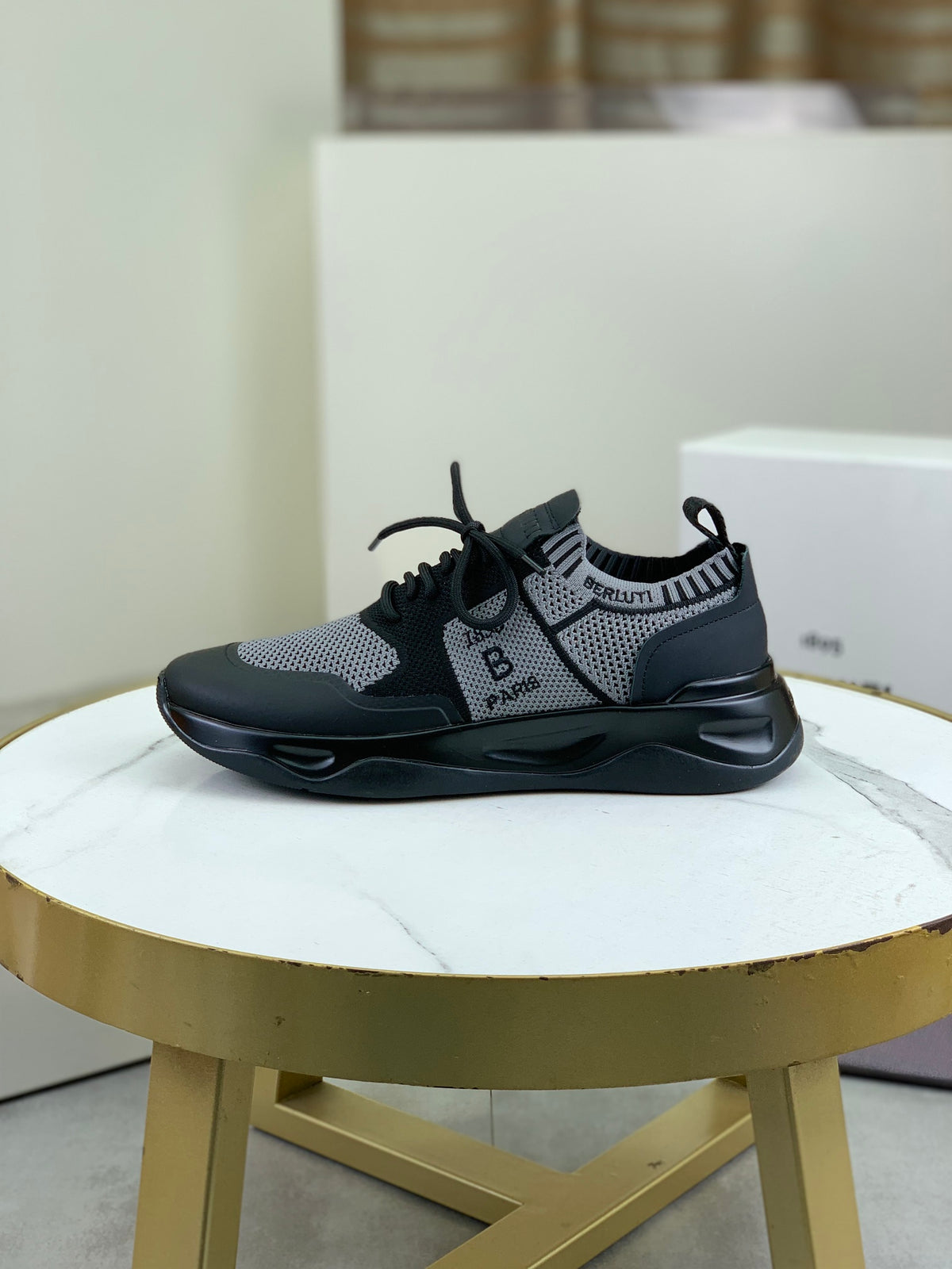 Berluti Men's Edge-Last Leather Casual Shoes