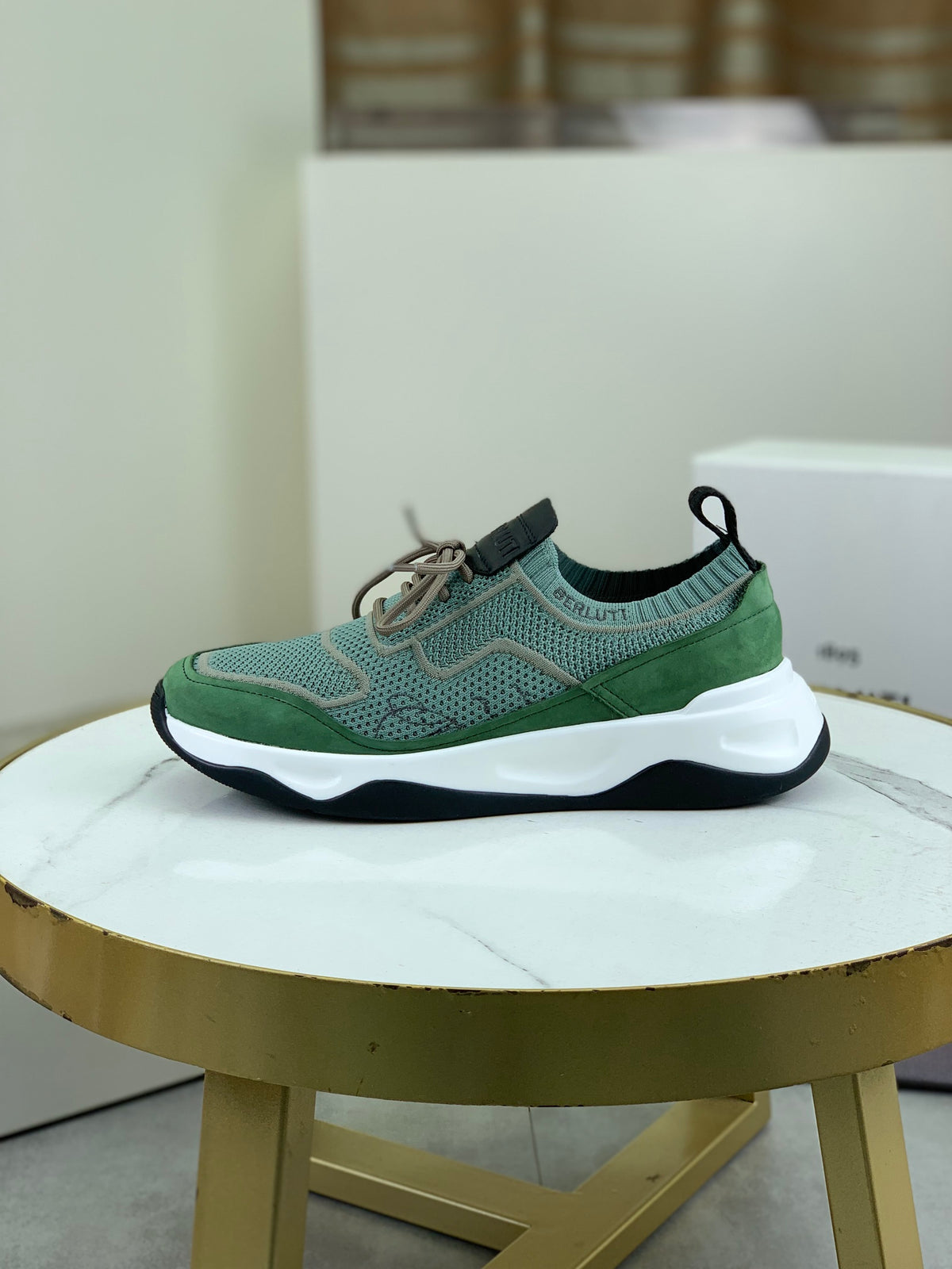 Berluti Men's Edge-Last Leather Casual Shoes