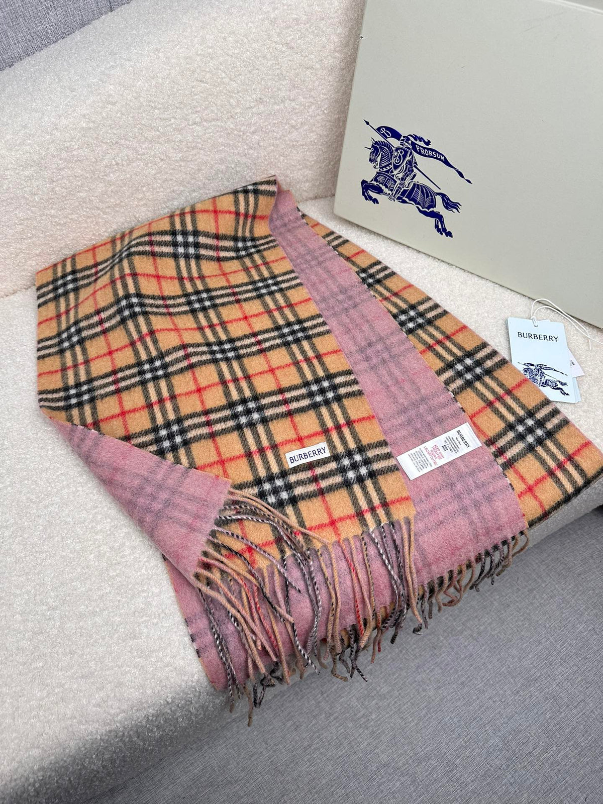 velvet luxury Scarf for men - alternate angle view 2