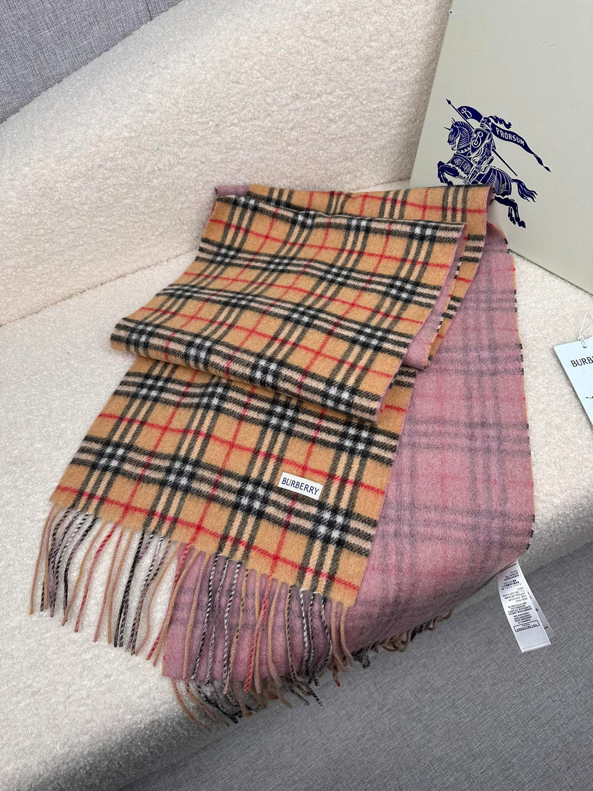 velvet luxury Scarf for men - alternate angle view 8