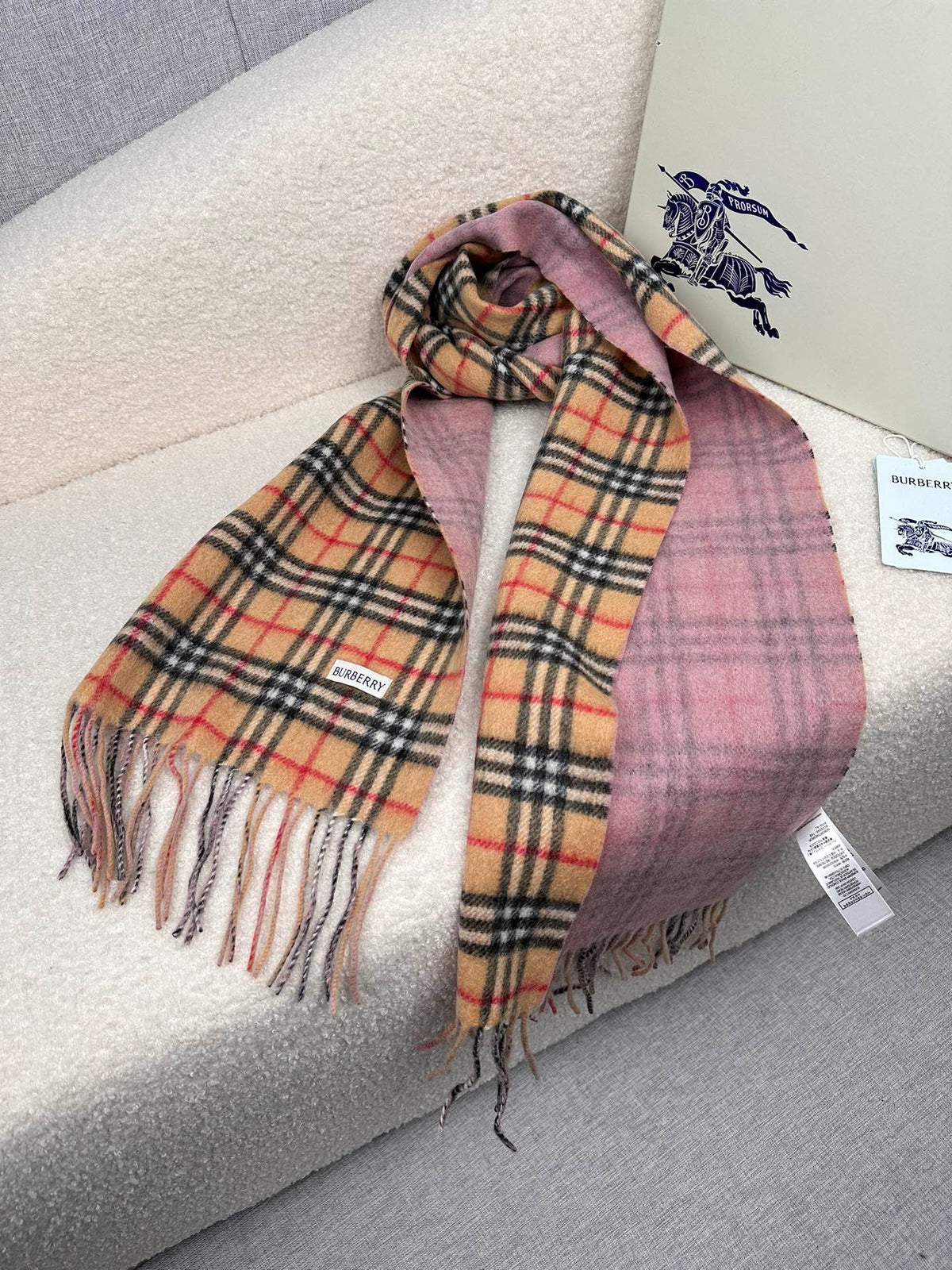 velvet luxury Scarf for men - alternate angle view 6
