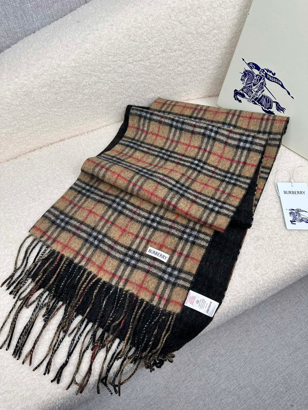 velvet luxury Scarf for men - alternate angle view 5