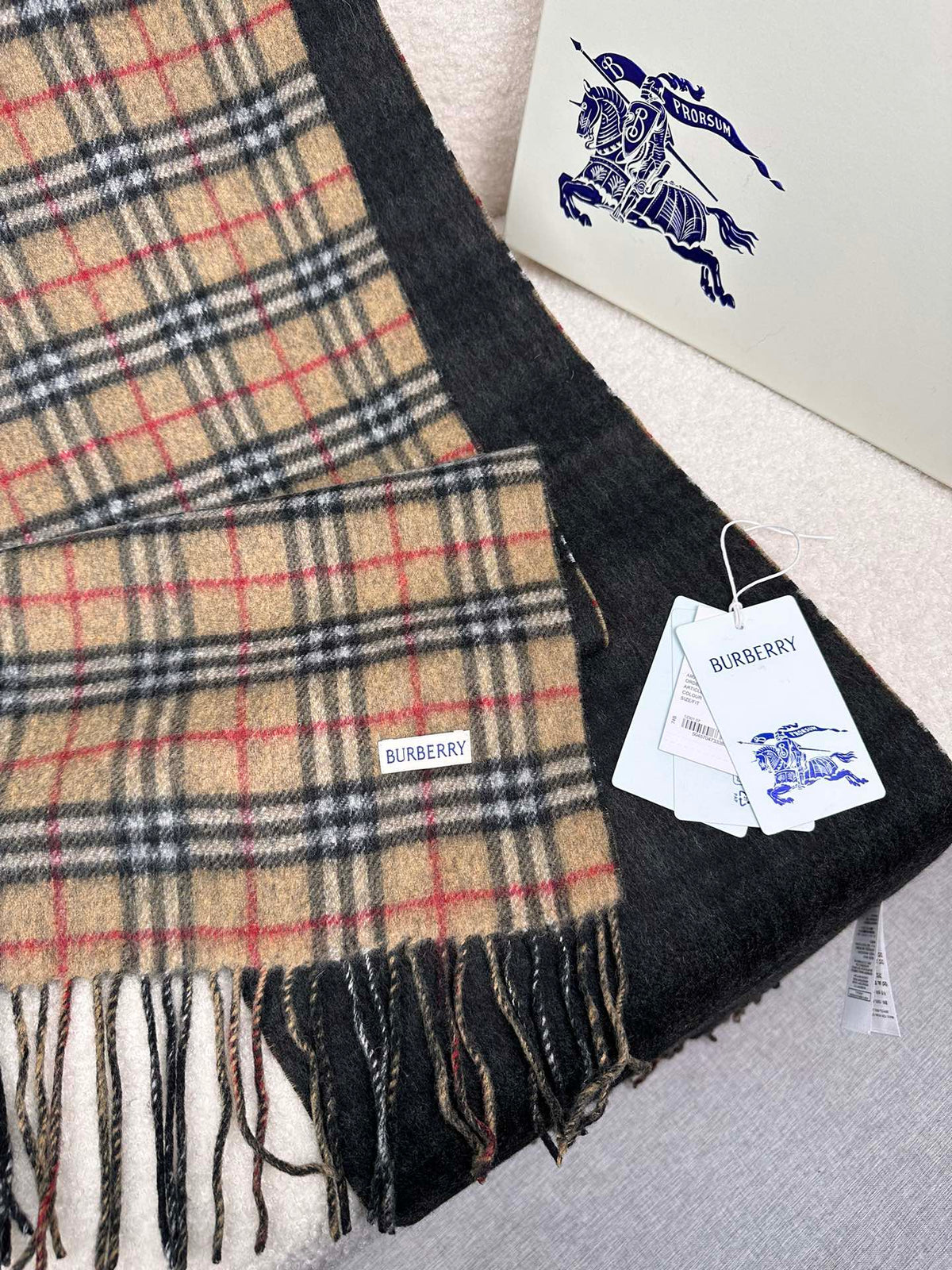velvet luxury Scarf for men - alternate angle view 7