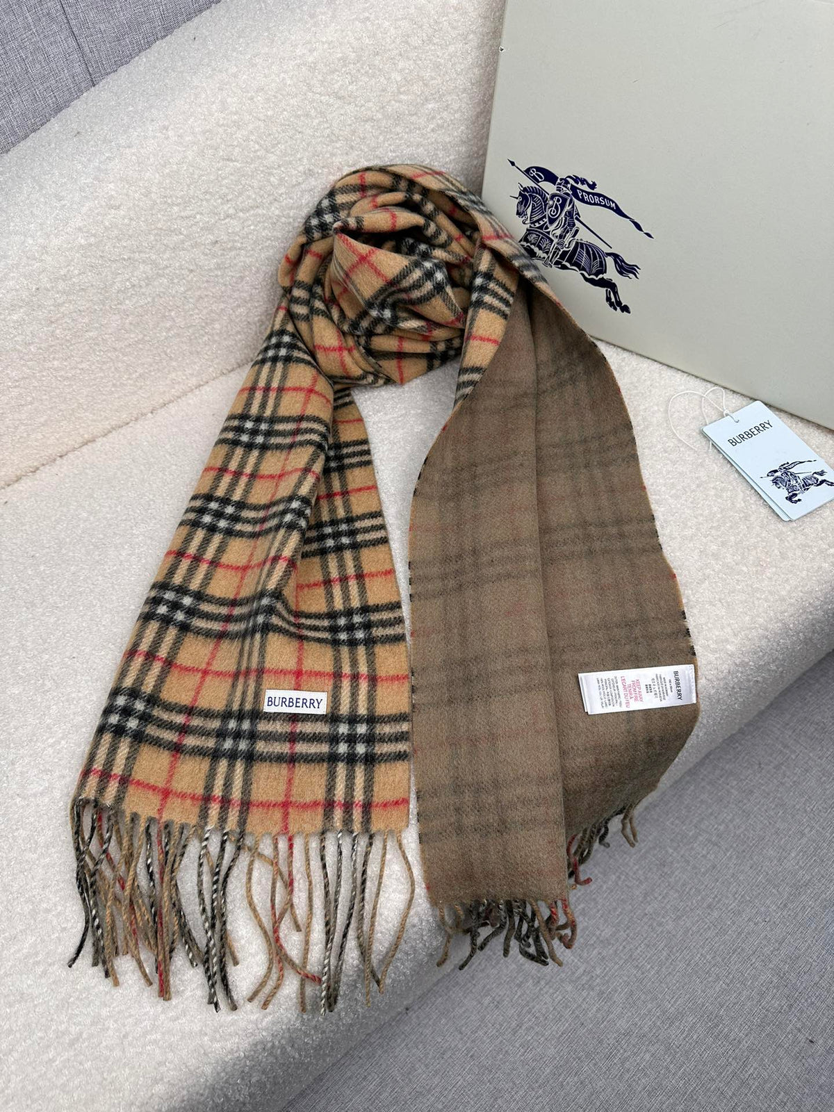 velvet luxury Scarf for men - alternate angle view 8