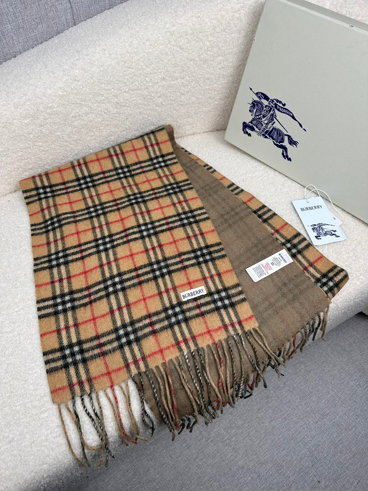 velvet luxury Scarf for men - alternate angle view 5