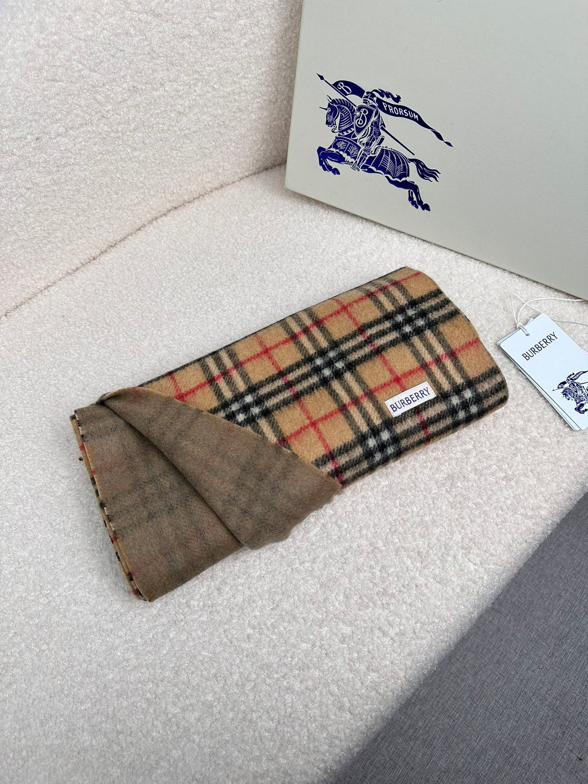 velvet luxury Scarf for men - alternate angle view 2