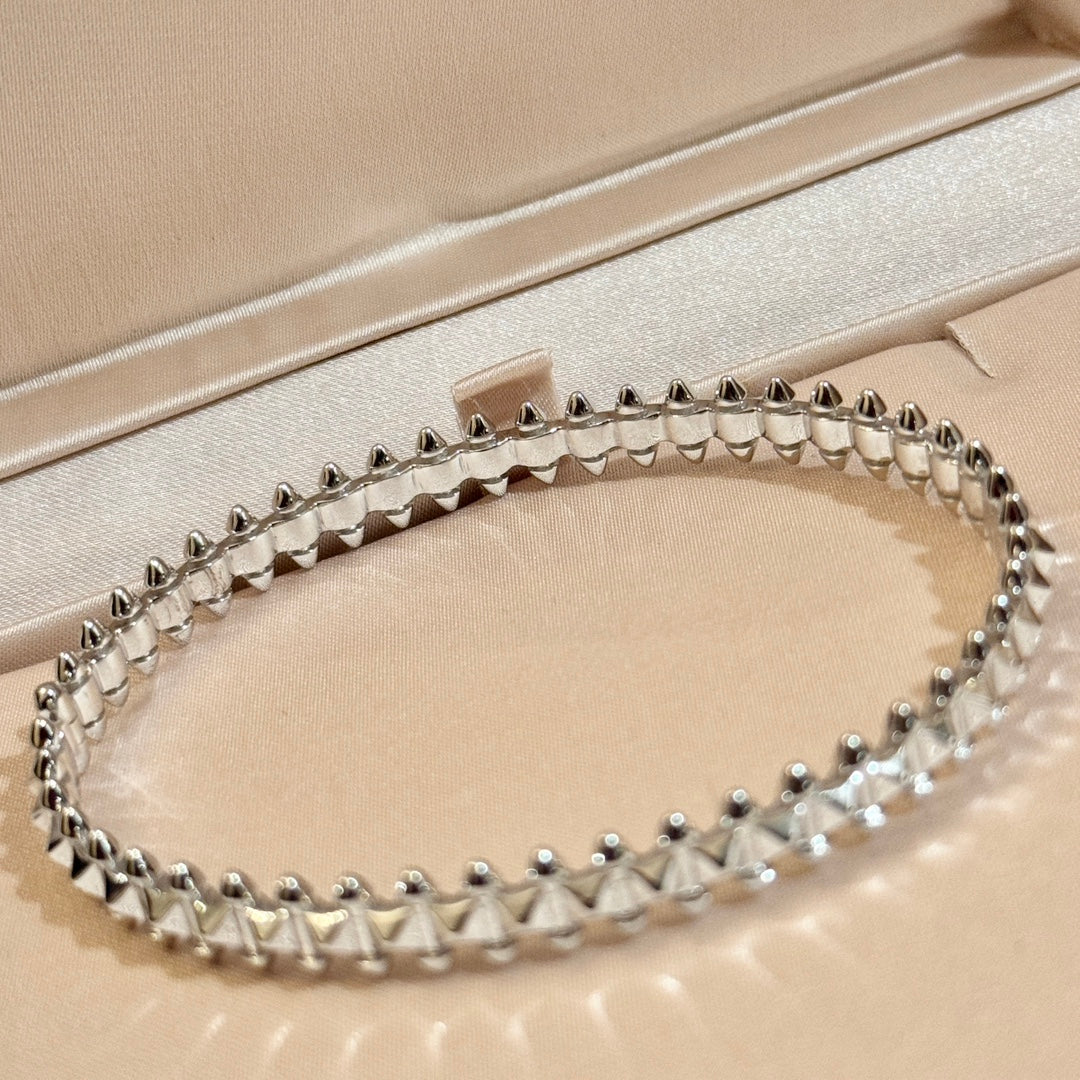 gold inlaid Bangle for women - alternate angle view 5