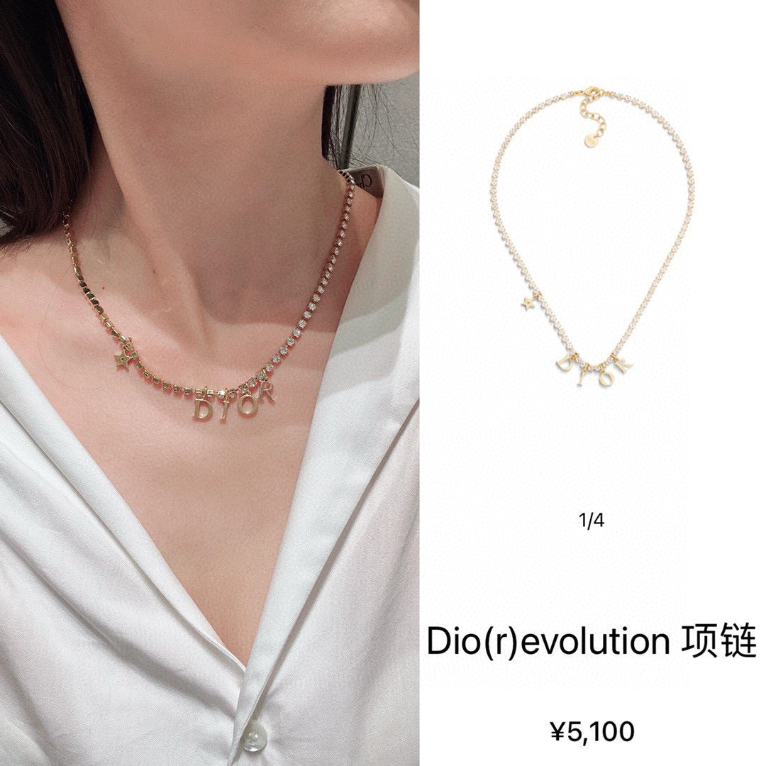 letter Necklace for women - product detail view