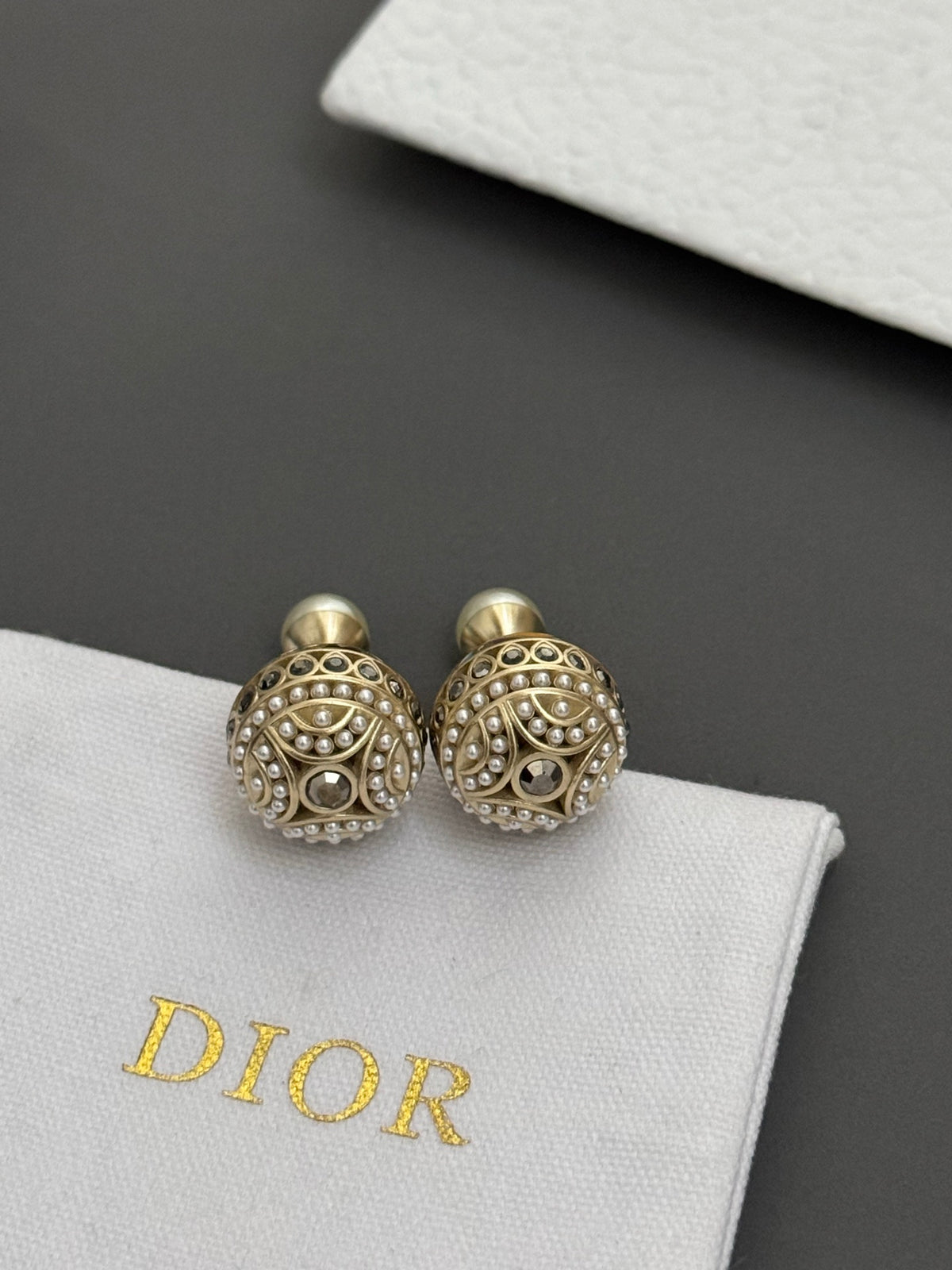 pearl Stud Earrings for women - alternate angle view 5