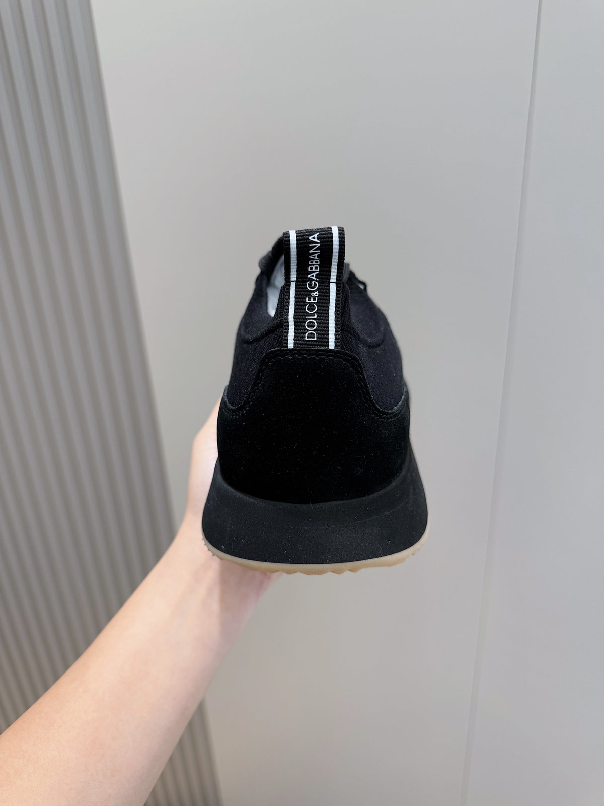 Dolce & Gabbana DG Cushion Mixed-Material Casual Sneakers