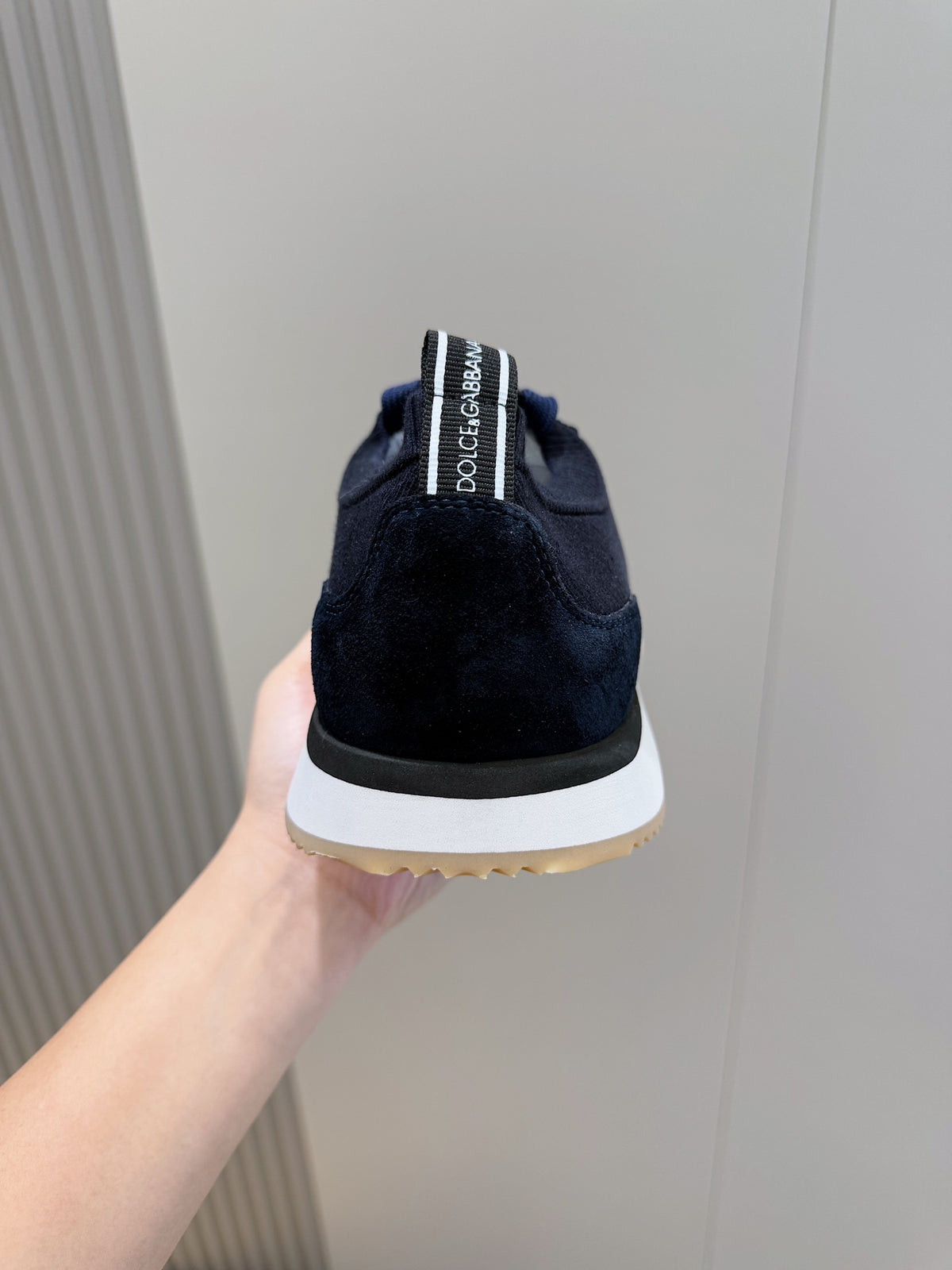 Dolce & Gabbana DG Cushion Mixed-Material Casual Sneakers