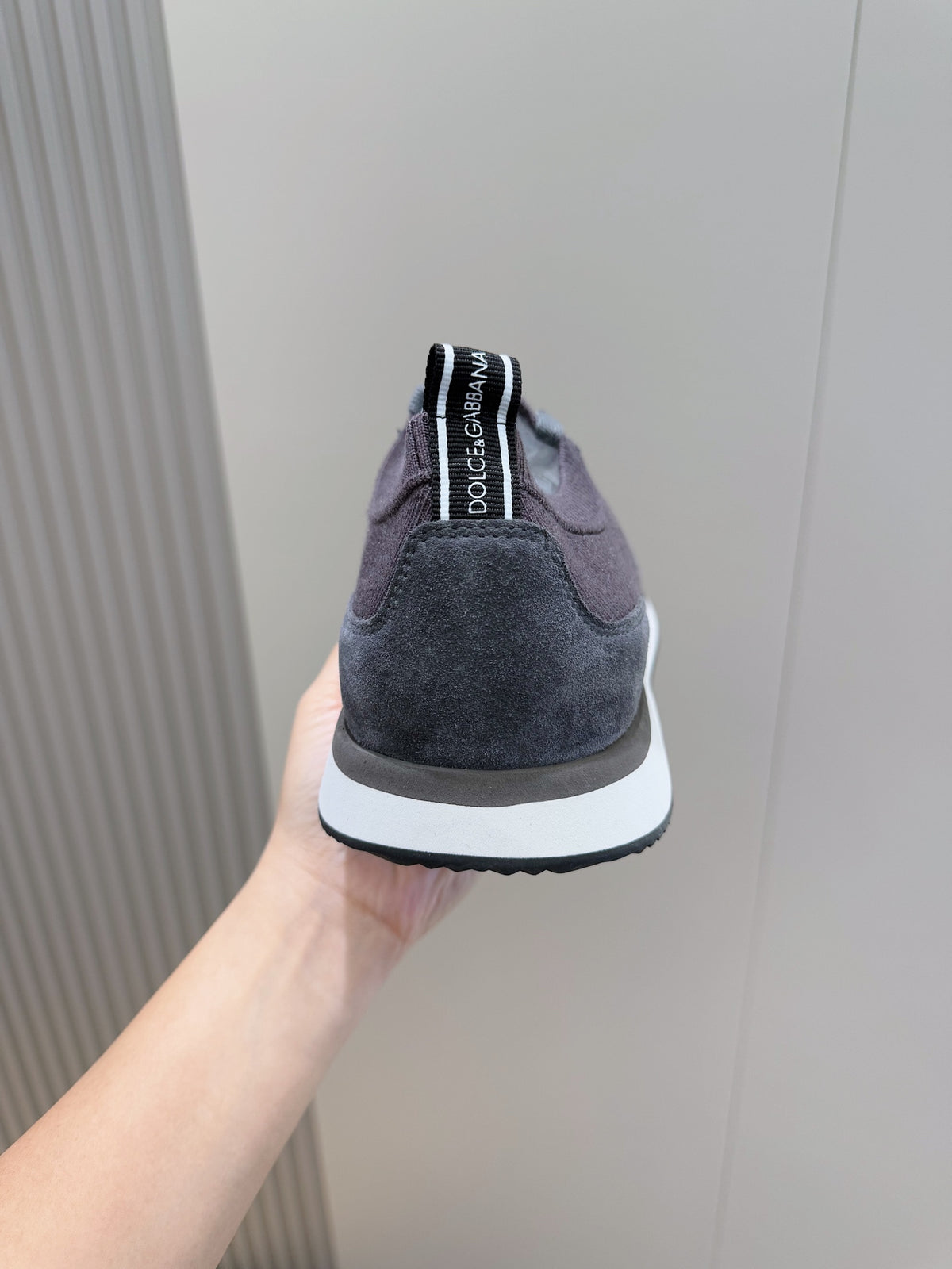 Dolce & Gabbana DG Cushion Mixed-Material Casual Sneakers
