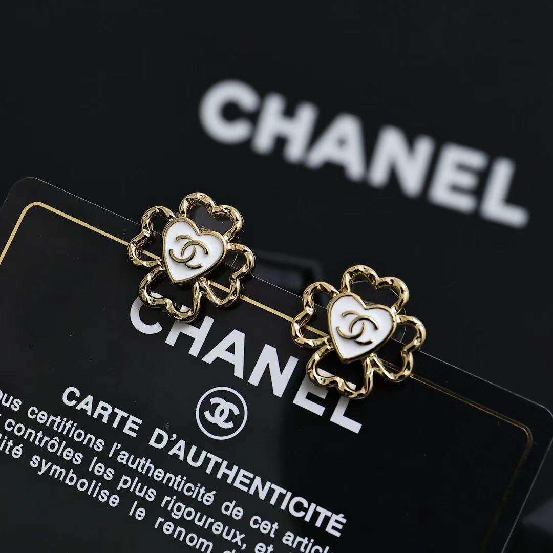 heart Stud Earrings for unisex couple - alternate angle view 6